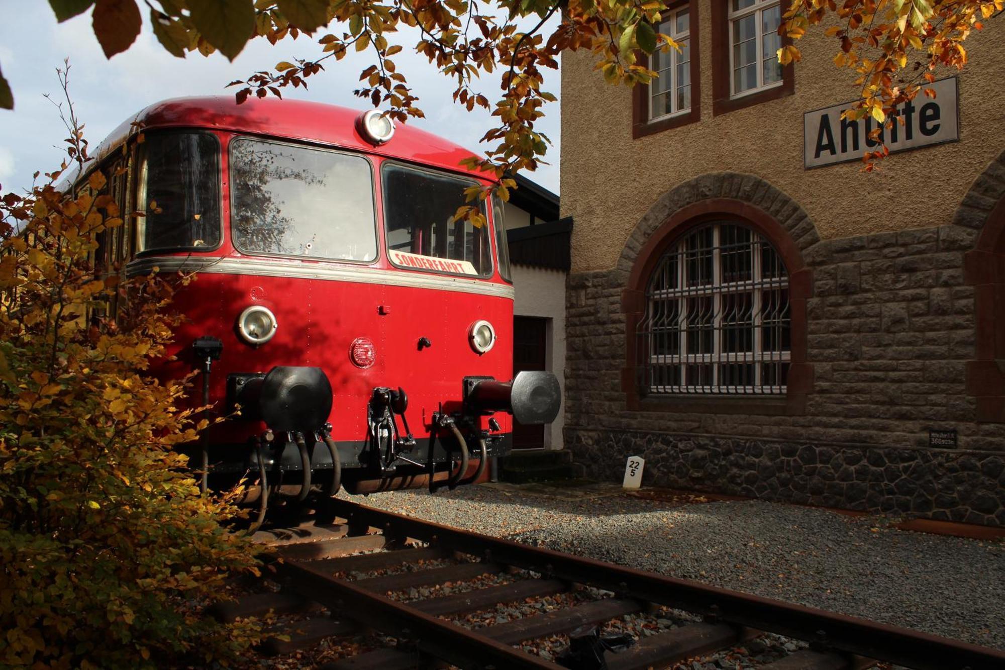 Museumsbahnhof Ahuette Hotel Üxheim Екстериор снимка